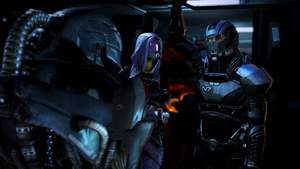 Mass Effect 3 : Zusammen mit Legion und Tali begeben wir uns auf die Suche nach einem Reaper auf dem Heimatplaneten der Quarianer.