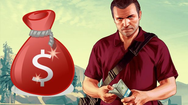 In GTA Online you can secure yourself a big bag of money.