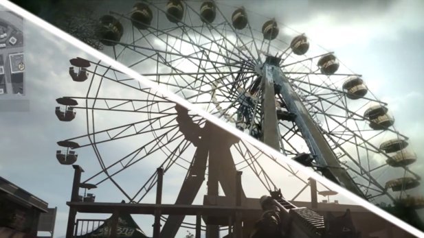 The iconic Ferris wheel from Call of Duty 4: Modern Warfare also appears in CoD: Warzone.